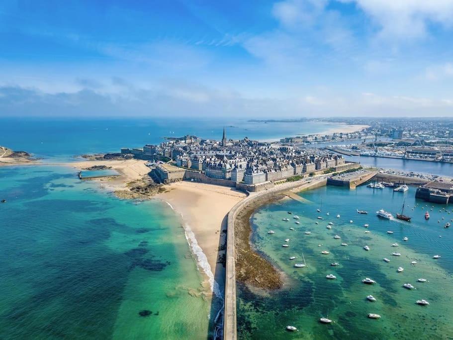 Petite Maison Situee Entre Saint-Malo Et Cancale Exterior foto